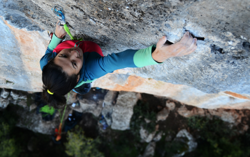 Climbing up